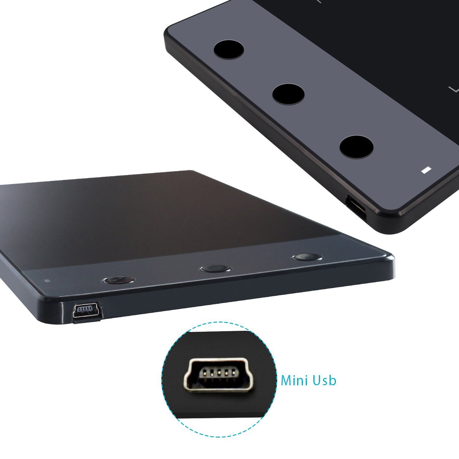 HUION H420 OSU Graphics Drawing Tablet Signature Pad with Digital Stylus and 3 Express Keys Black - Image 9