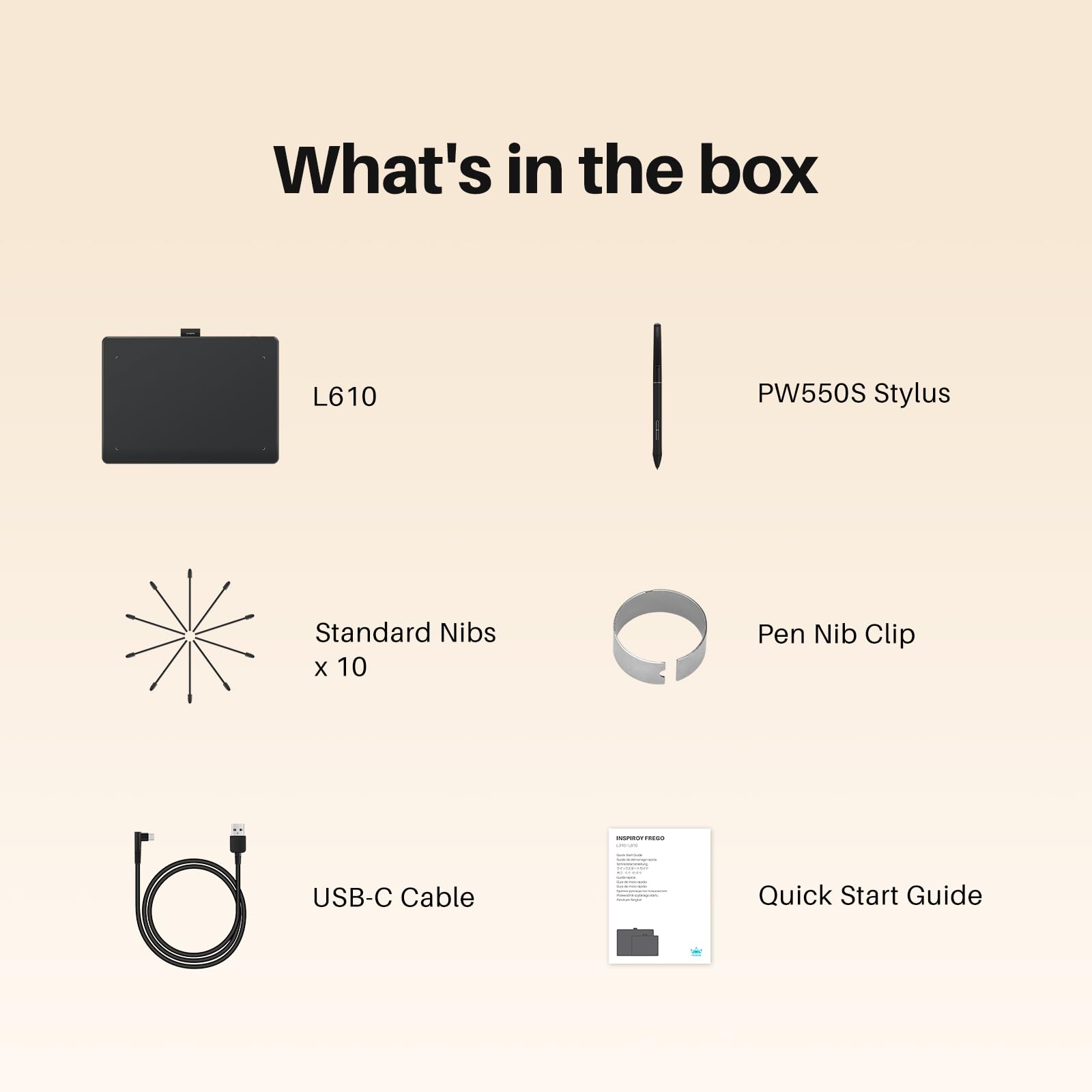 HUION Inspiroy Frego Medium Wireless Drawing Tablet, 10 x 6.25 inch Bluetooth Graphics Tablet, Portable for Design, Writing, Photo Editing, Teaching, Compatible with Windows, Mac, Android and Linux - Image 7