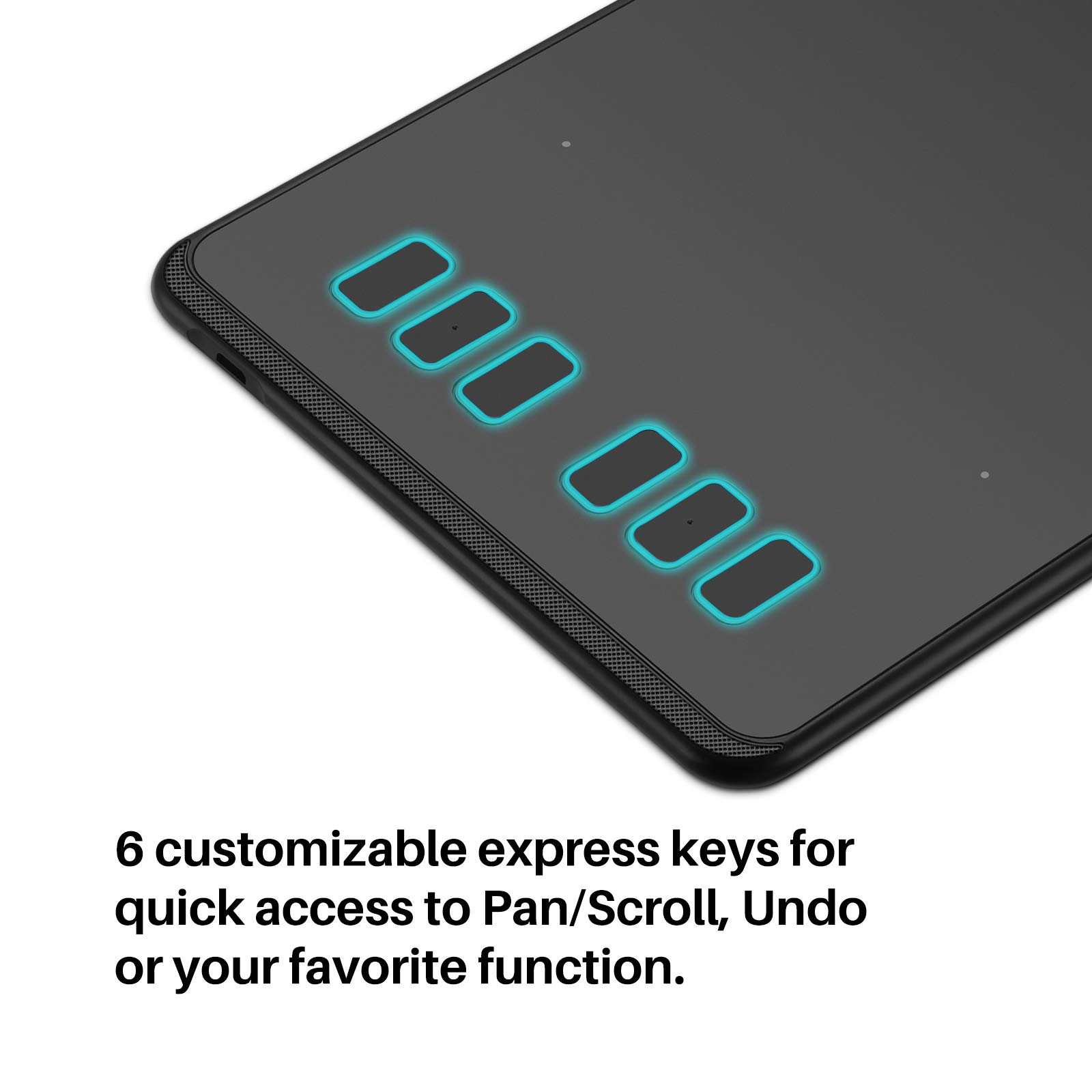 HUION Inspiroy H640P Drawing Tablet, 6x4 inch Digital Art with HUION ST300 Adjustable Drawing Tablet Stand - Image 4